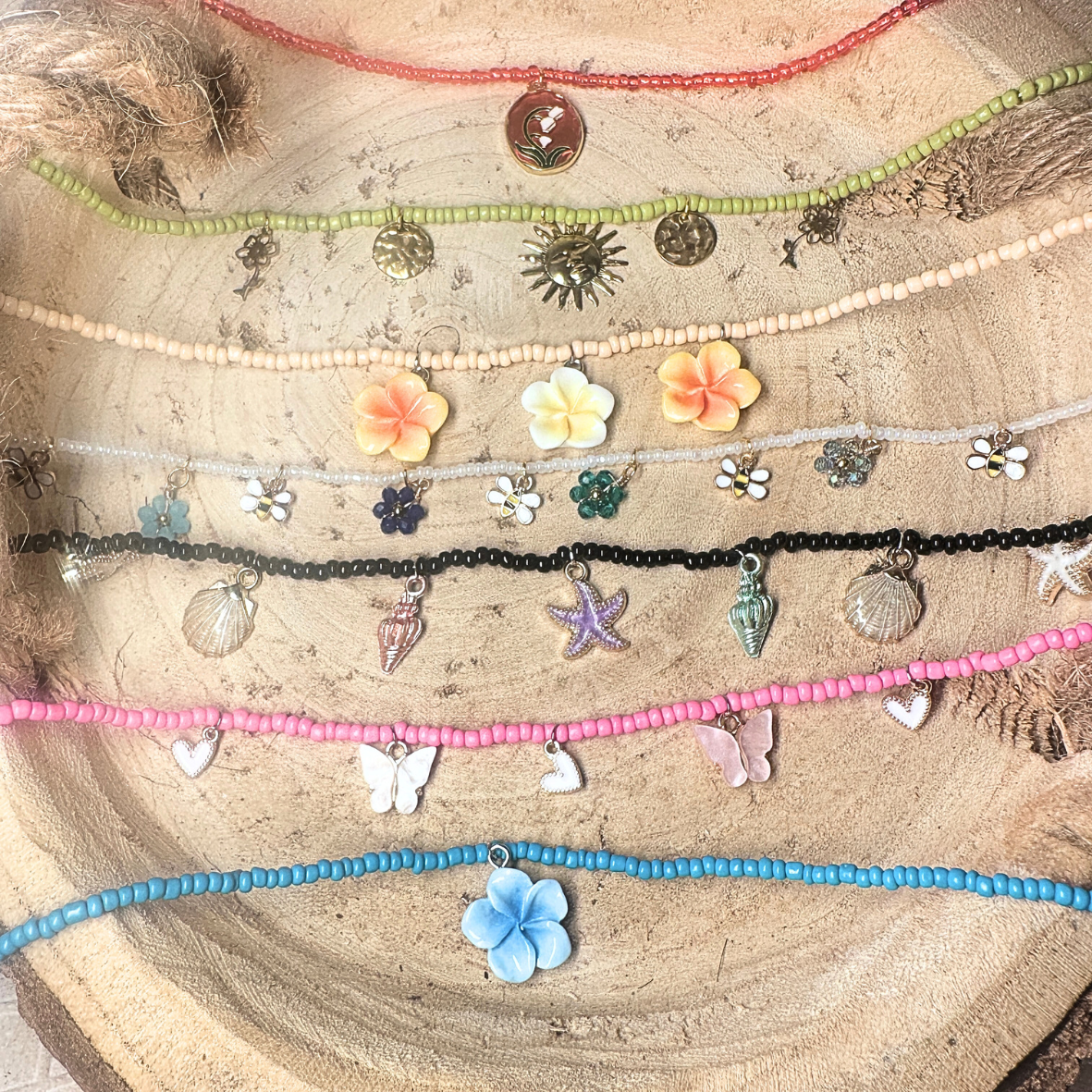 Collier Personnalisable Perles