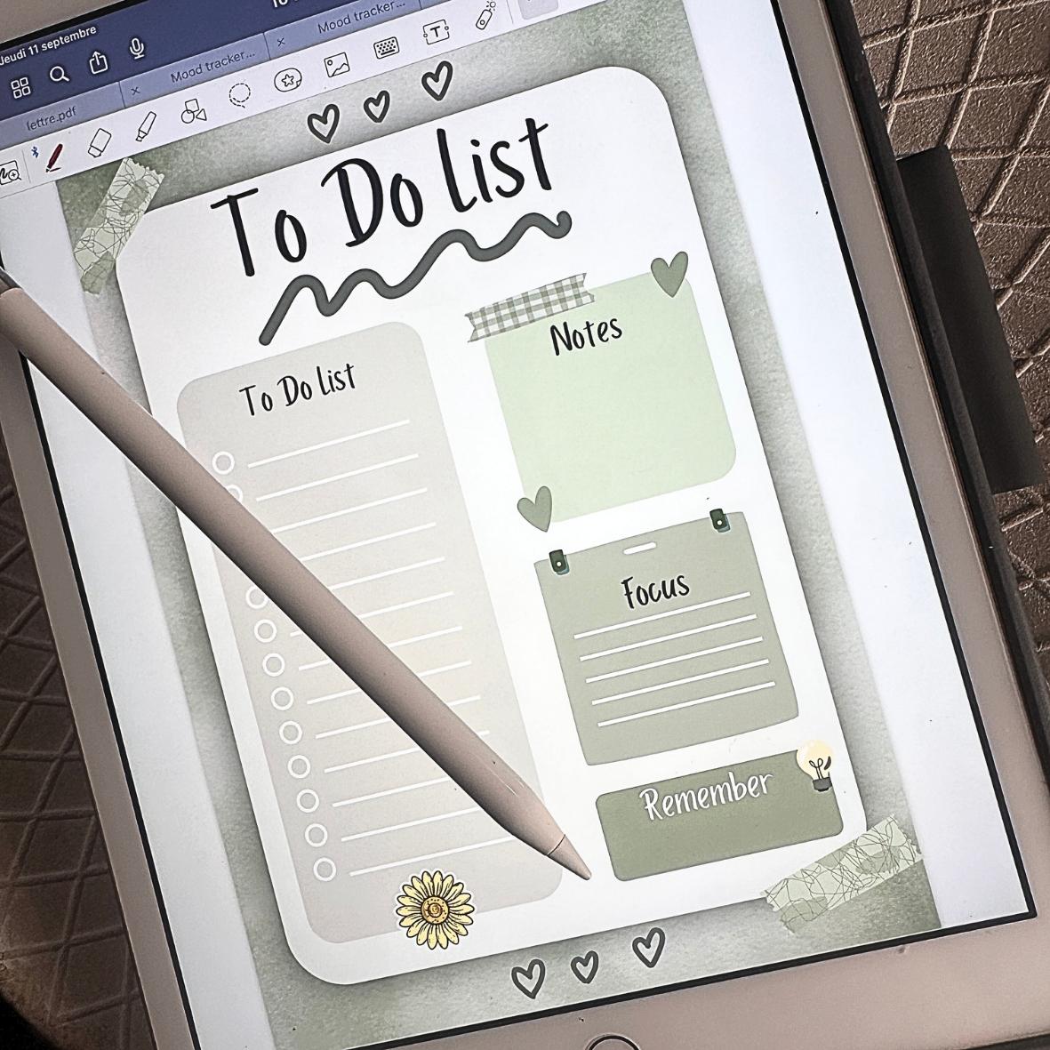 Digital - To Do List - Tournesol