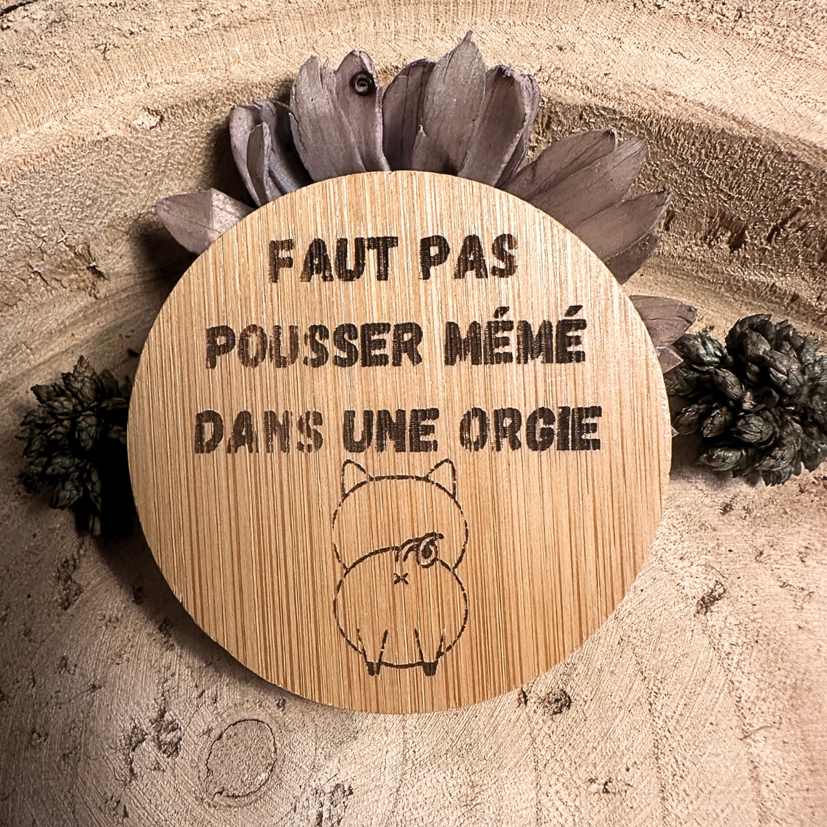 Décapsuleur - Pousser mémé
