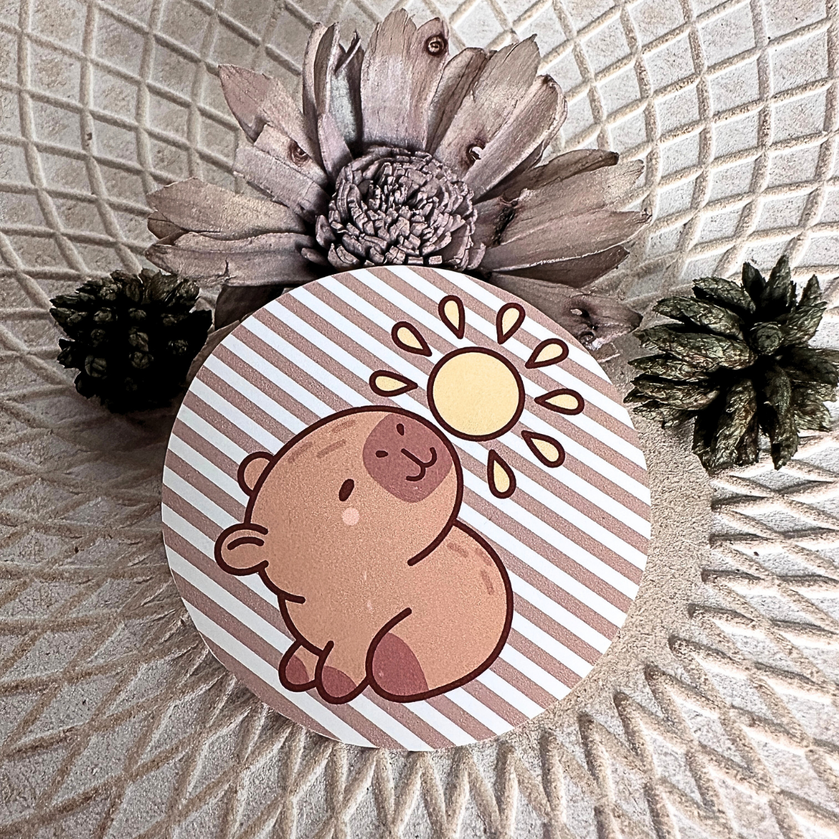 Stickers rayures - Capybara