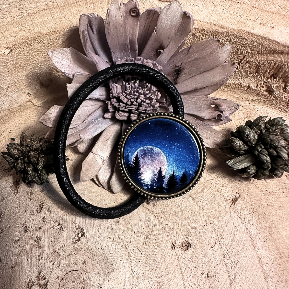 Bijou de cheveux - Lune
