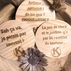 Lot de 3 Dessous de Verre - Collection Kaamelott