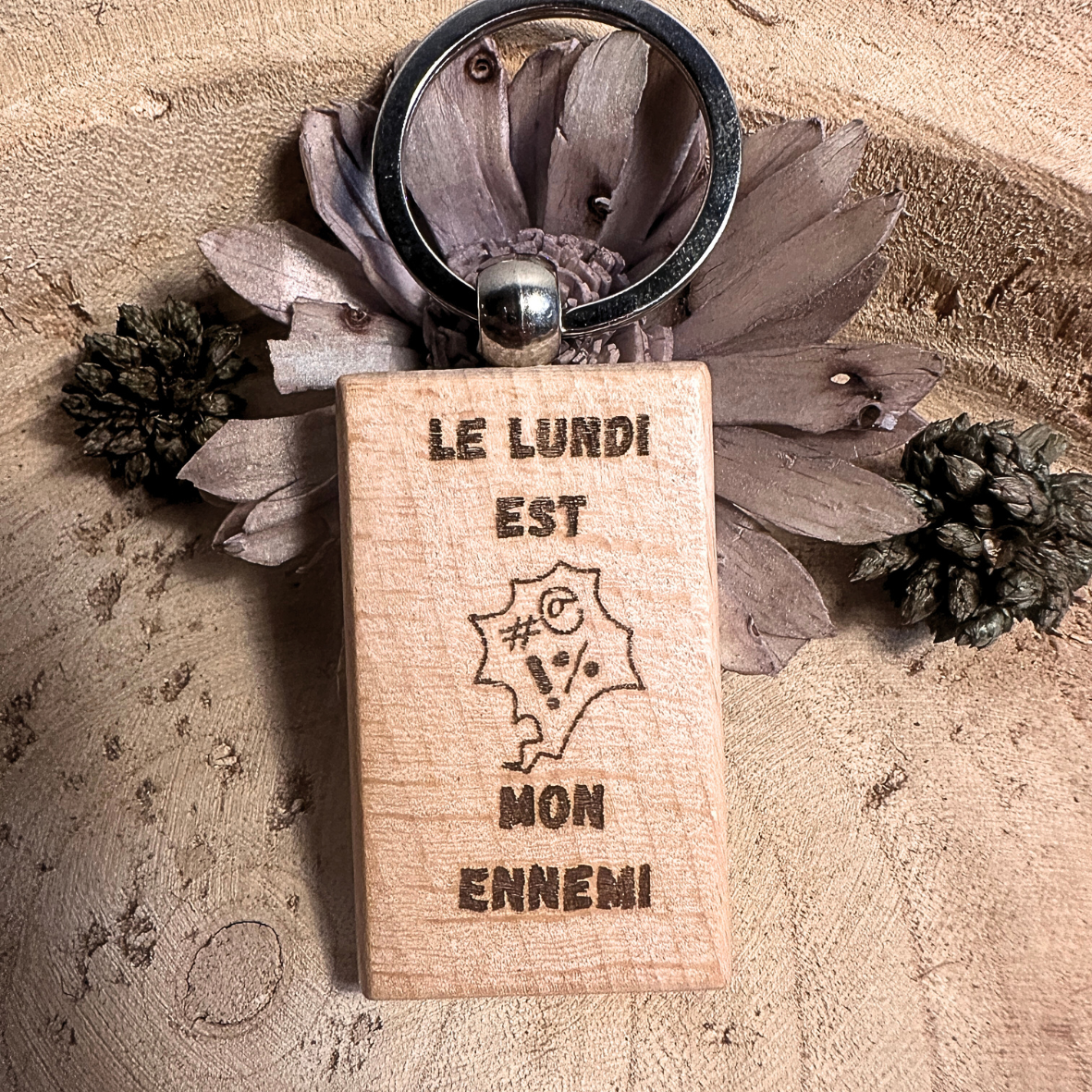 Porte-Clés - Lundi Ennemi