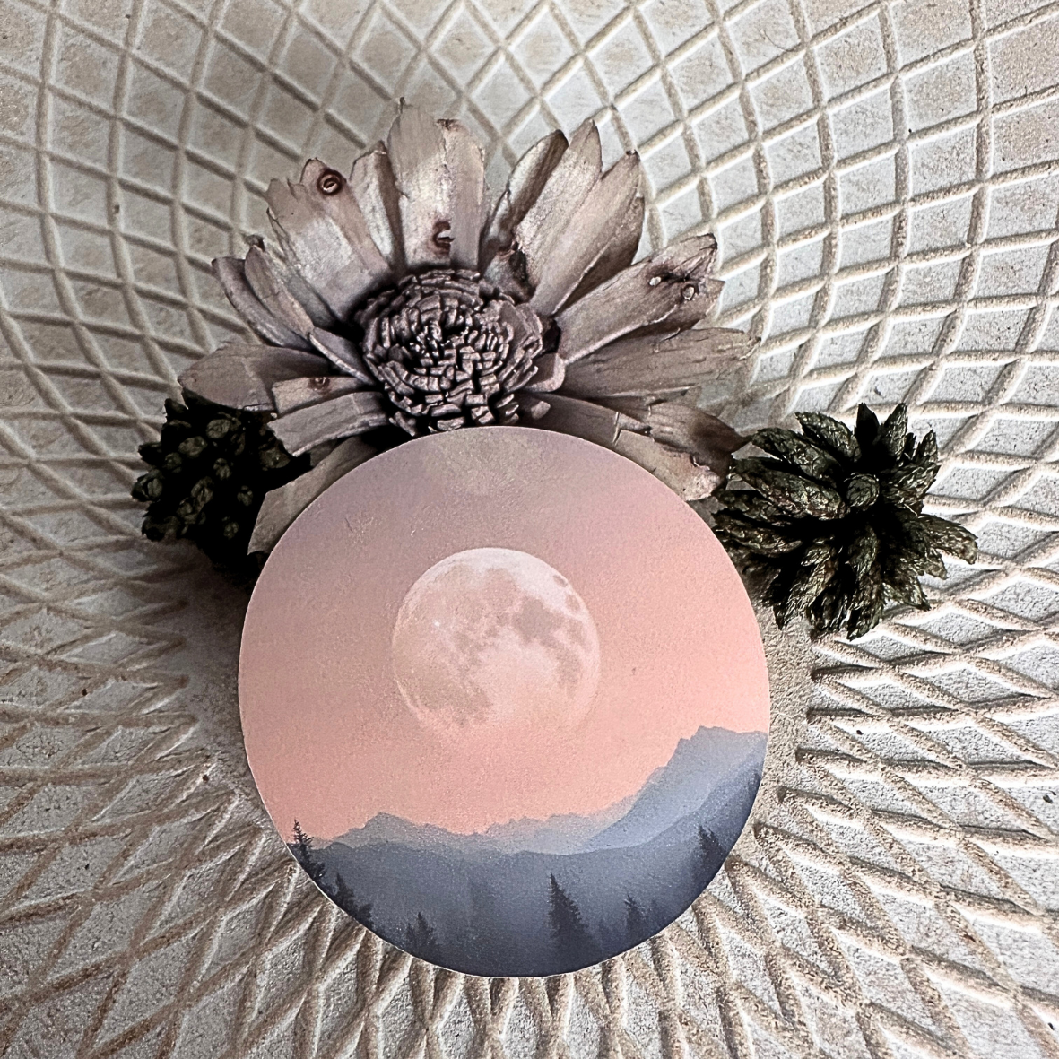 Stickers - Lune & Montagne