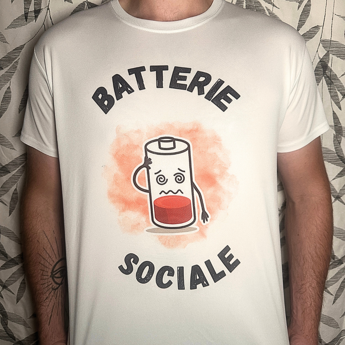 T-shirt Unisexe - Batterie