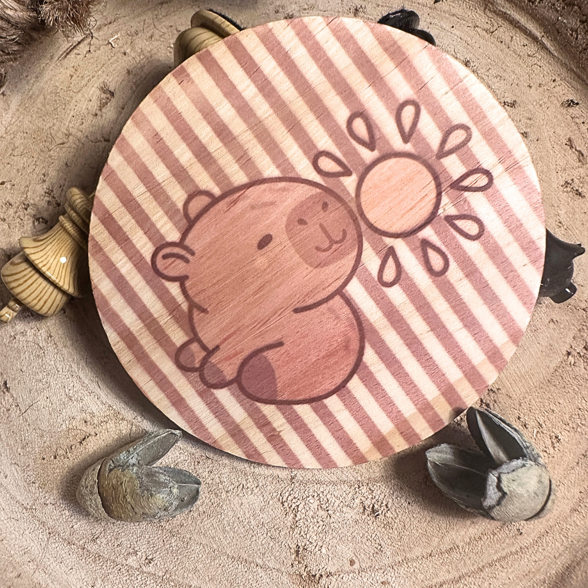 Dessous de Verre - Capybara