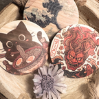 Lot de 3 Dessous de Verre - Collection Japon