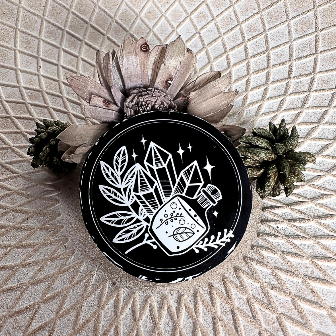 Stickers noir - Fiole