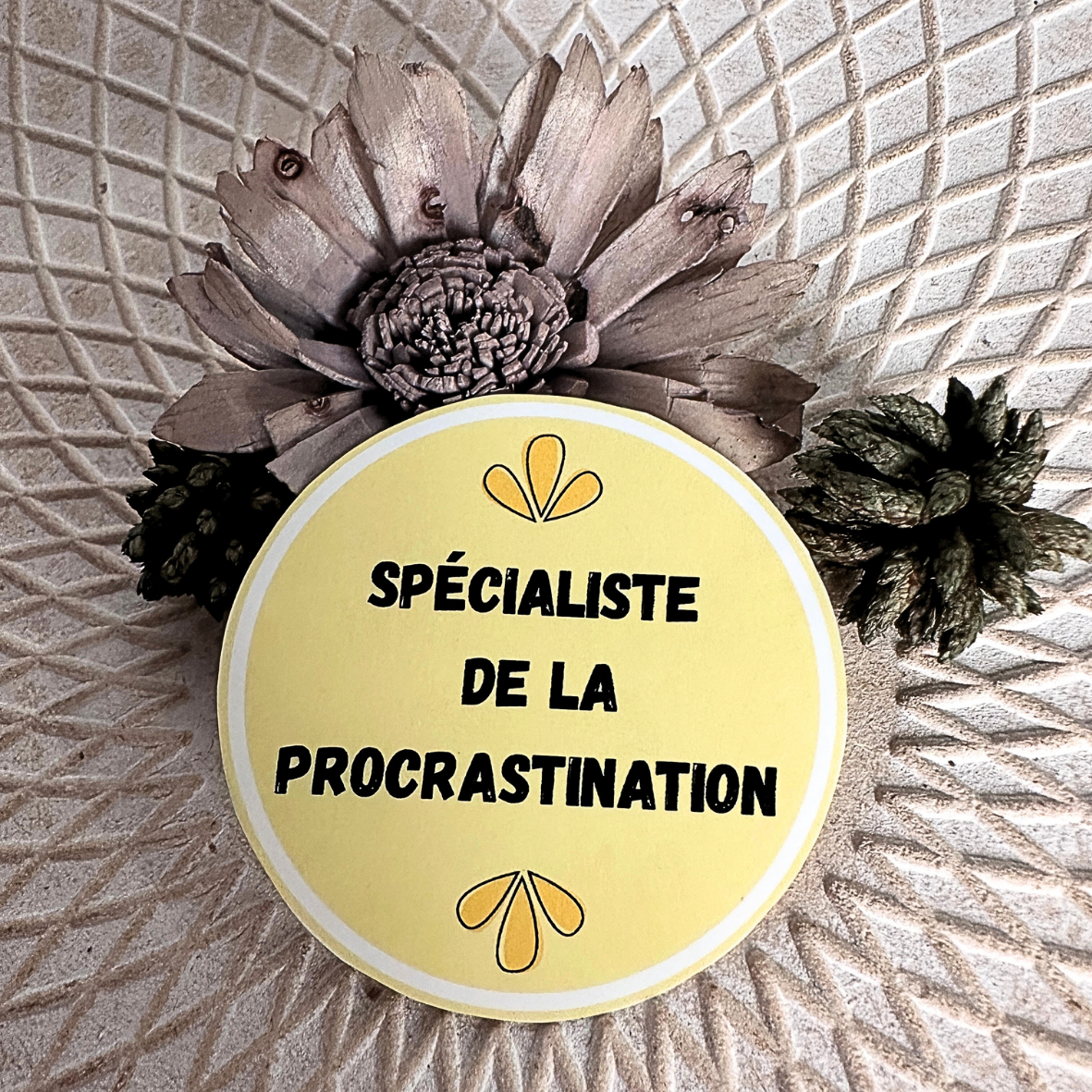 Stickers message - Procrastination
