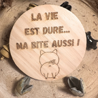 Lot de 3 Dessous de Verre - Collection Cochon