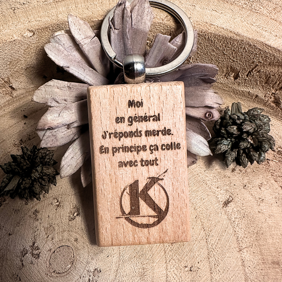 Porte-Clés - Kaamelott - J'réponds merde