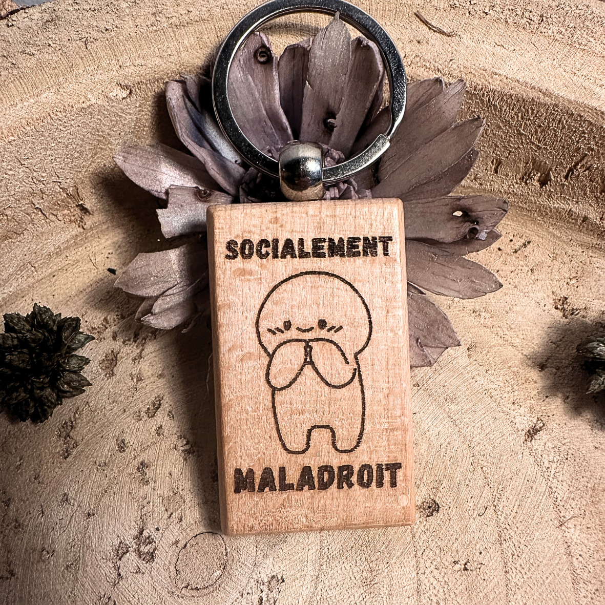 Porte-Clés - Socialement Maladroit