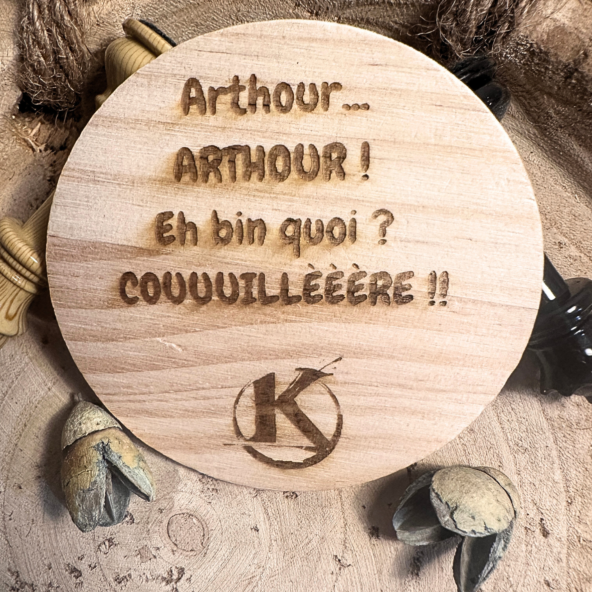 Dessous de Verre - Kaamelott - Arthour