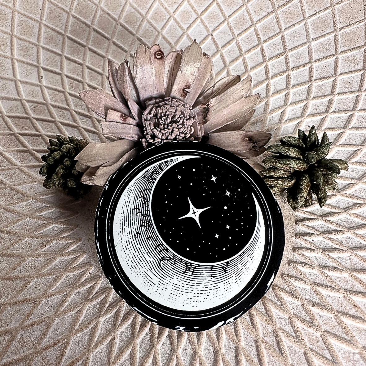Stickers noir - Lune