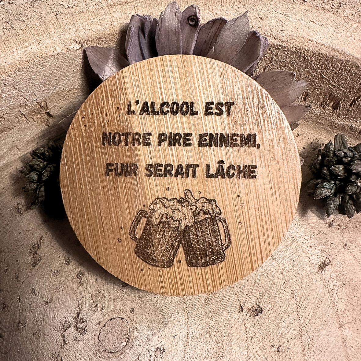 Décapsuleur - L'alcool est notre pire ennemi
