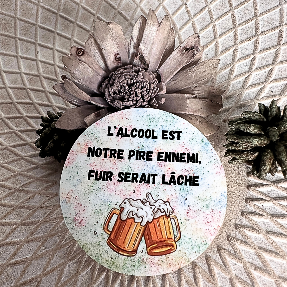 Stickers Alcool - Ennemi