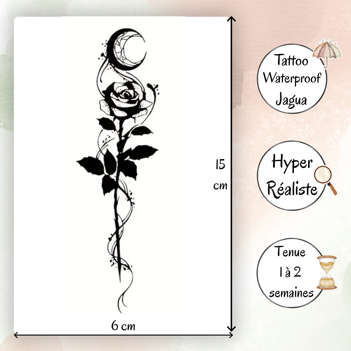 Tatouage Semi-Permanent au Jagua - Moyen34