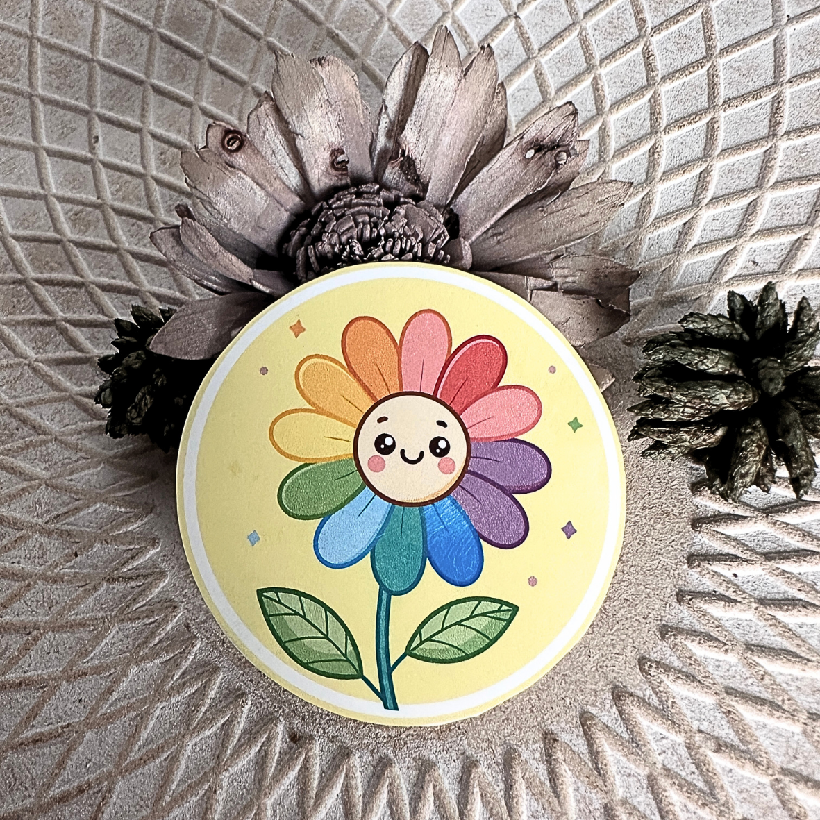 Stickers Couleur - Fleur