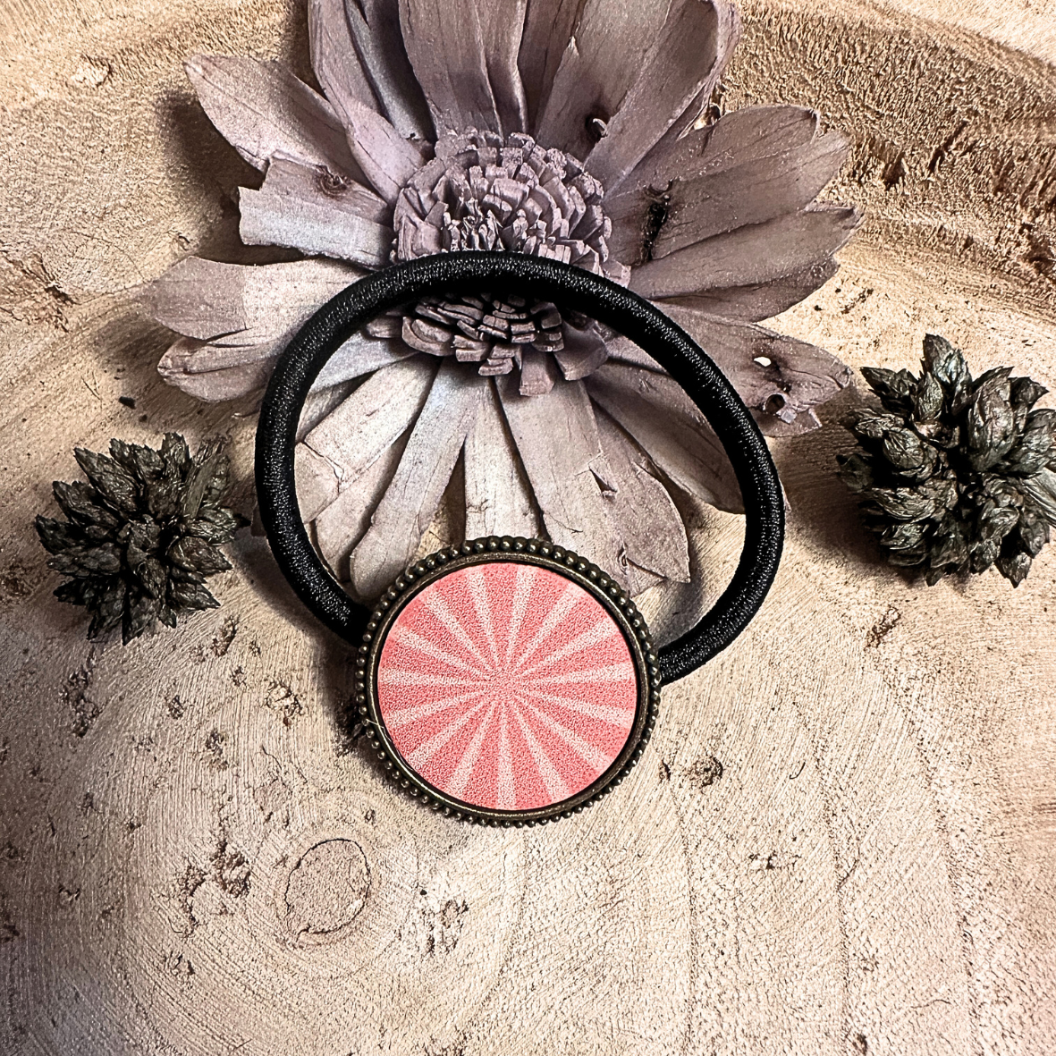 Bijou de cheveux - Rose