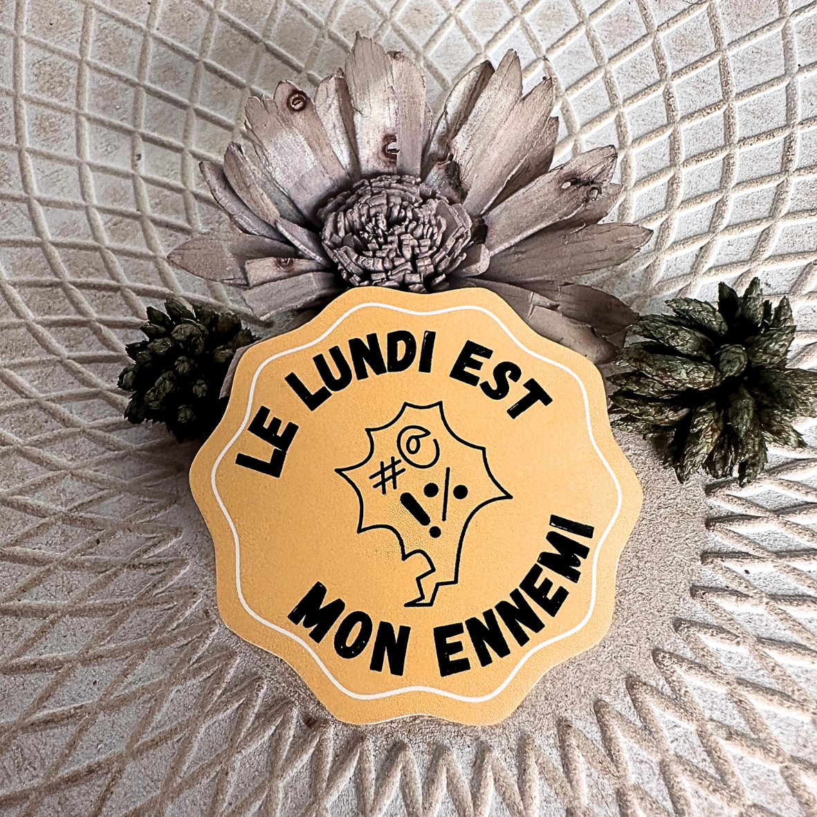 Stickers Humour - Lundi