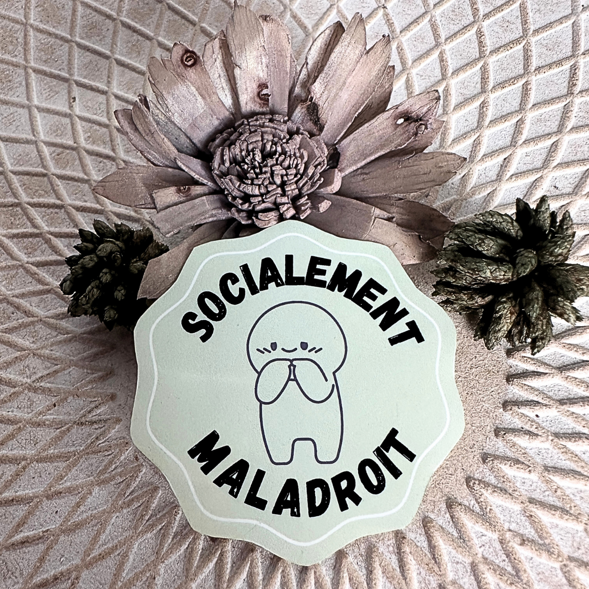 Stickers Humour - Maladroit