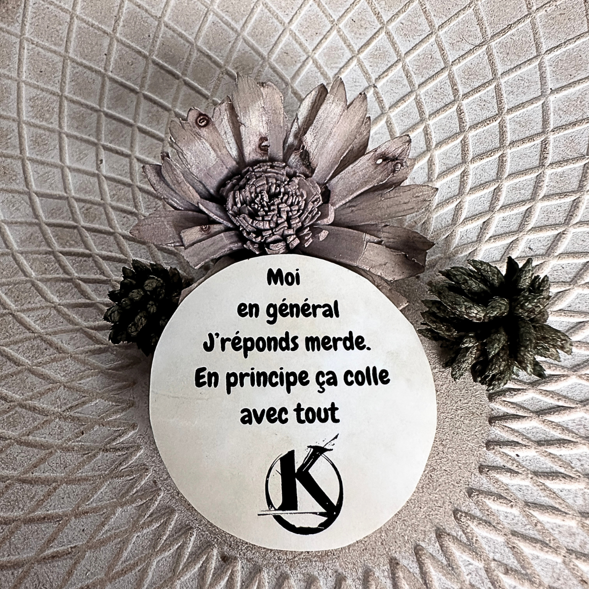 Stickers Kaamelott - J'reponds merde