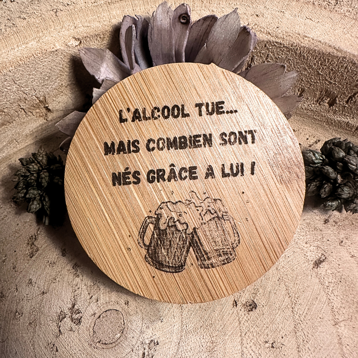 Décapsuleur - L'alcool tue