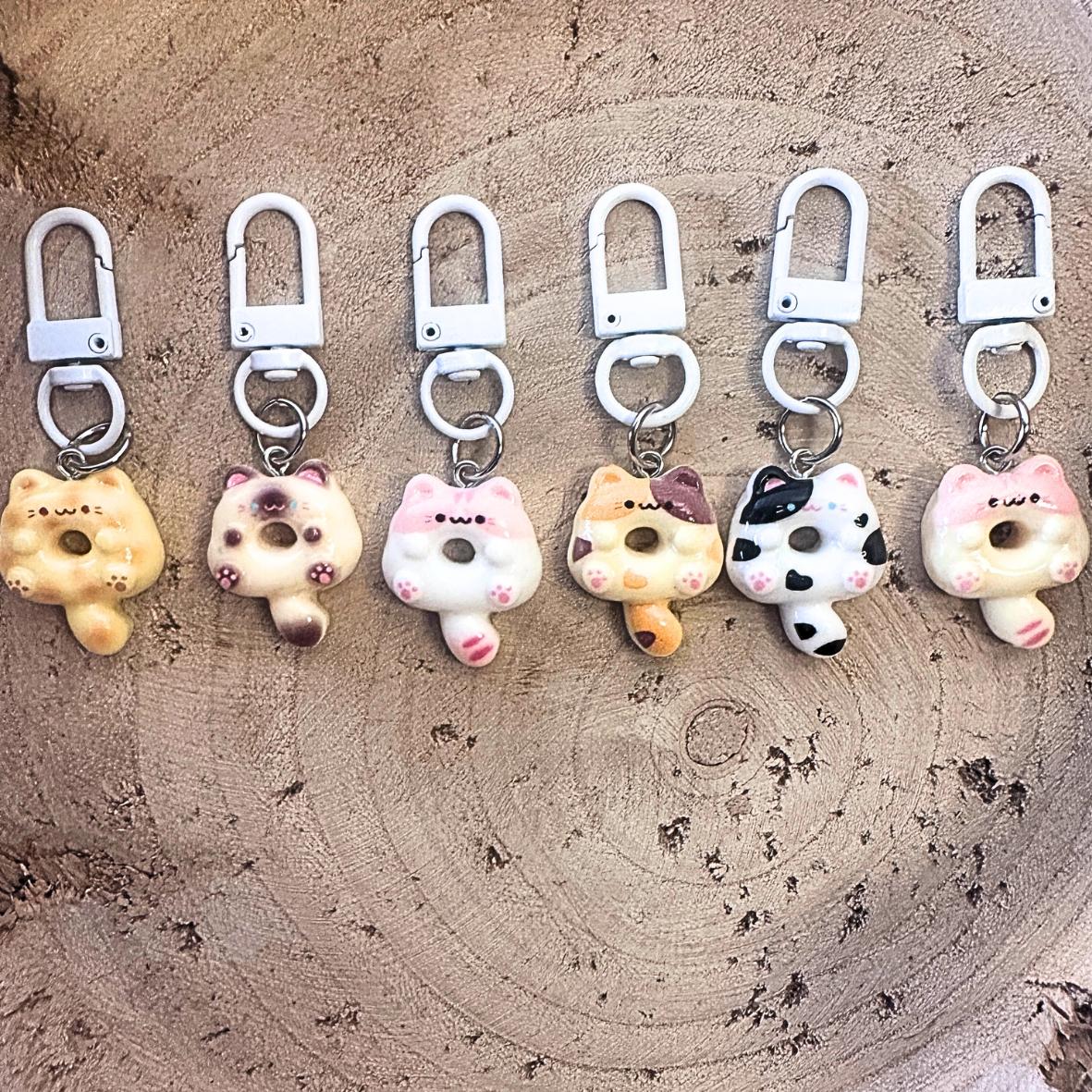 Bijoux de téléphone - Collection Chat Donuts