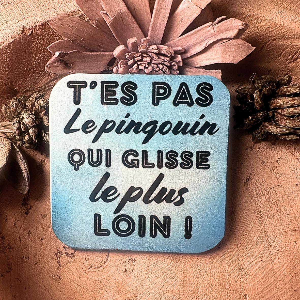 Magnet - "T'es pas.." - Pingouin
