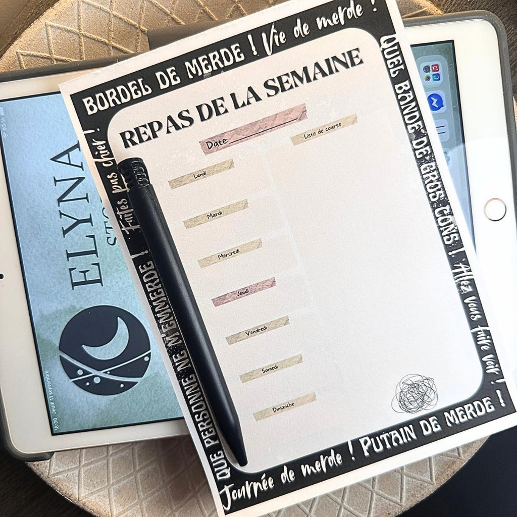 Lot Bloc Notes Organisateurs  - Collection Aigri