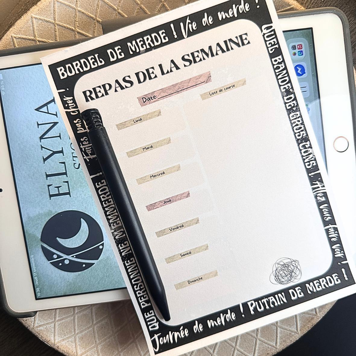 Lot Bloc Notes Organisateurs  - Collection Aigri