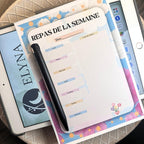 Lot Bloc Notes Organisateurs  - Collection Fleurs
