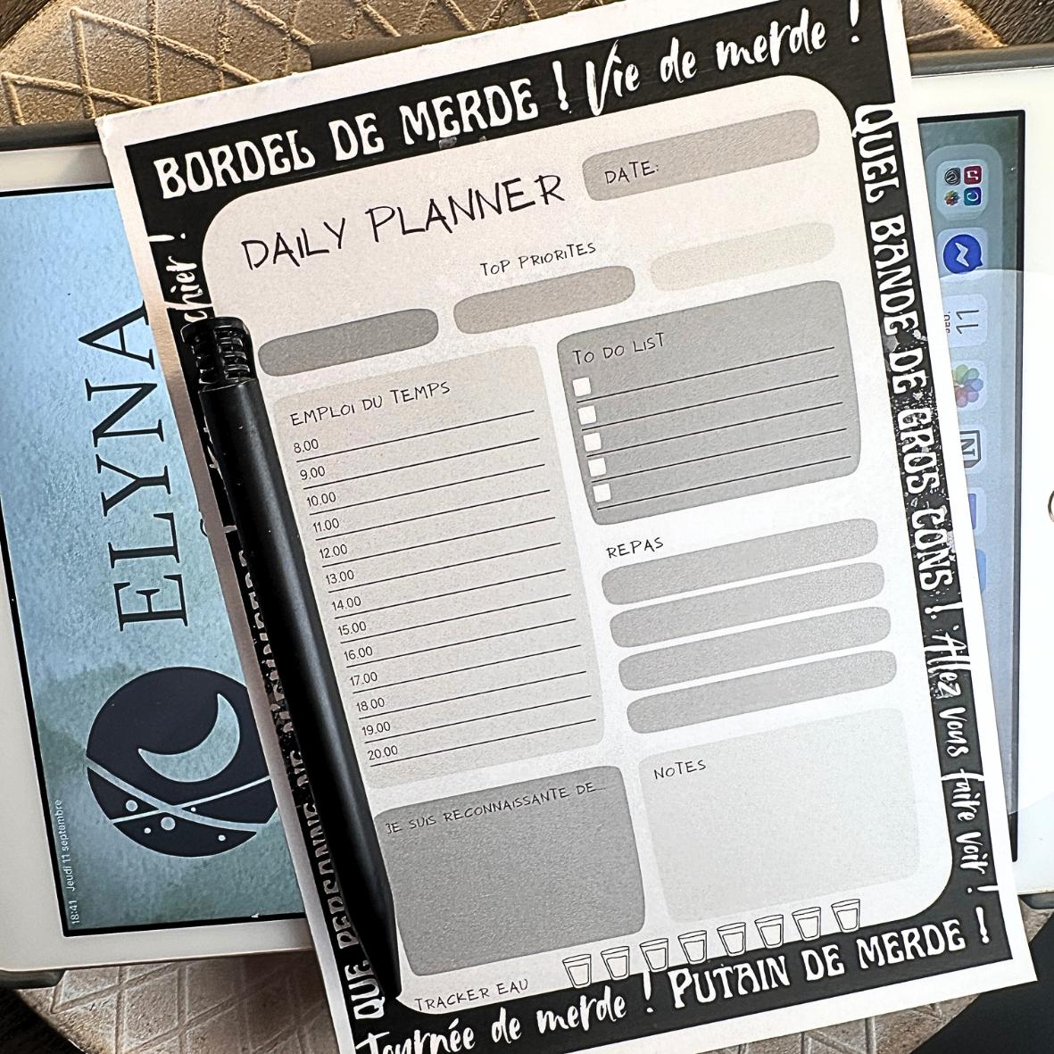 Lot Bloc Notes Organisateurs  - Collection Aigri