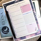 Lot Bloc Notes Organisateurs  - Collection Lune