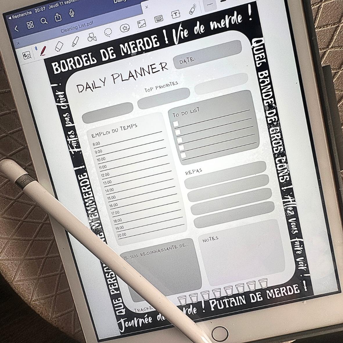Digital - Daily Planner - Aigri