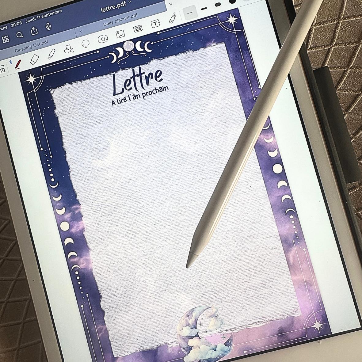 Lot Digital Organisateurs - Collection Lune