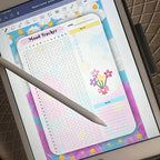 Lot Digital Organisateurs - Collection Fleur