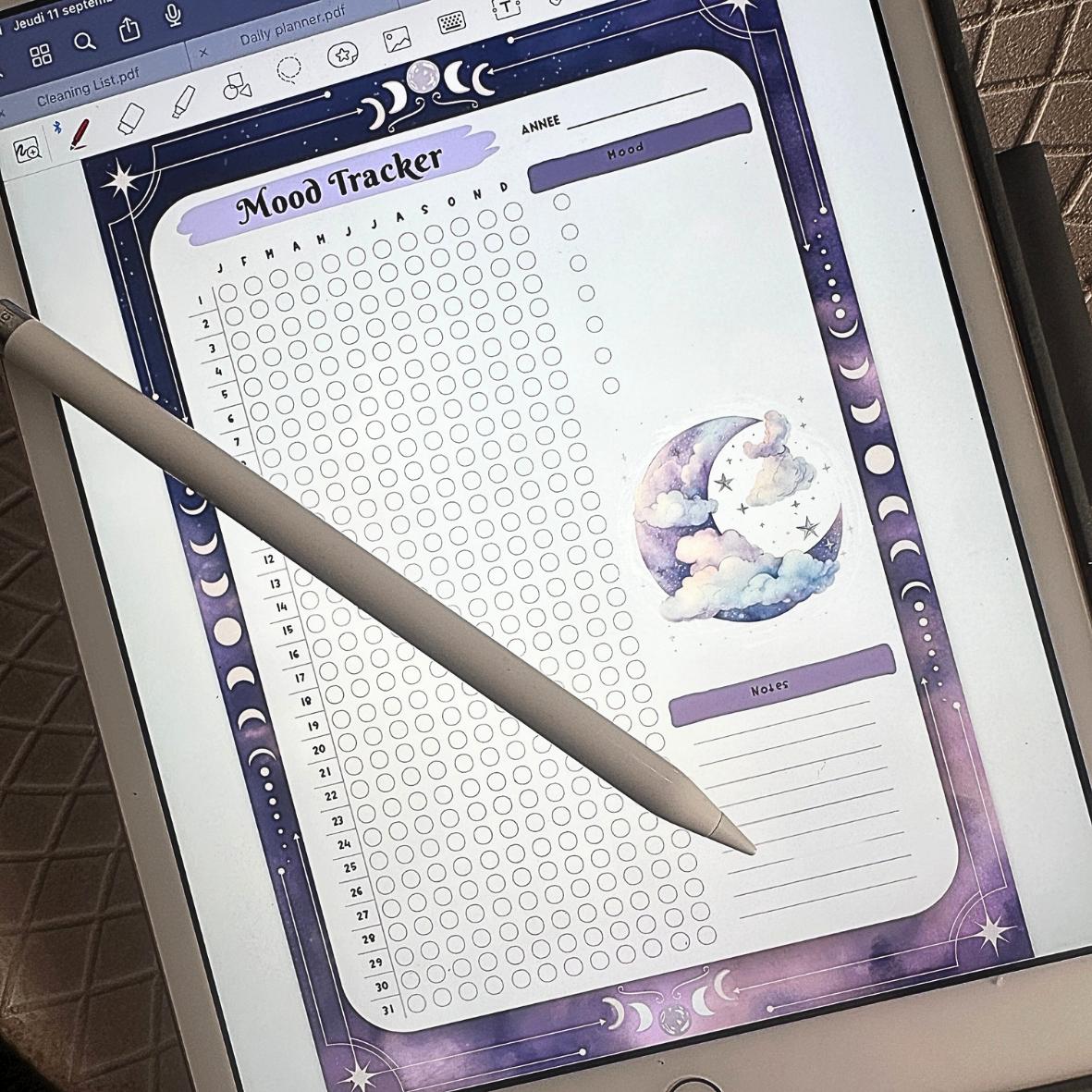 Lot Digital Organisateurs - Collection Lune