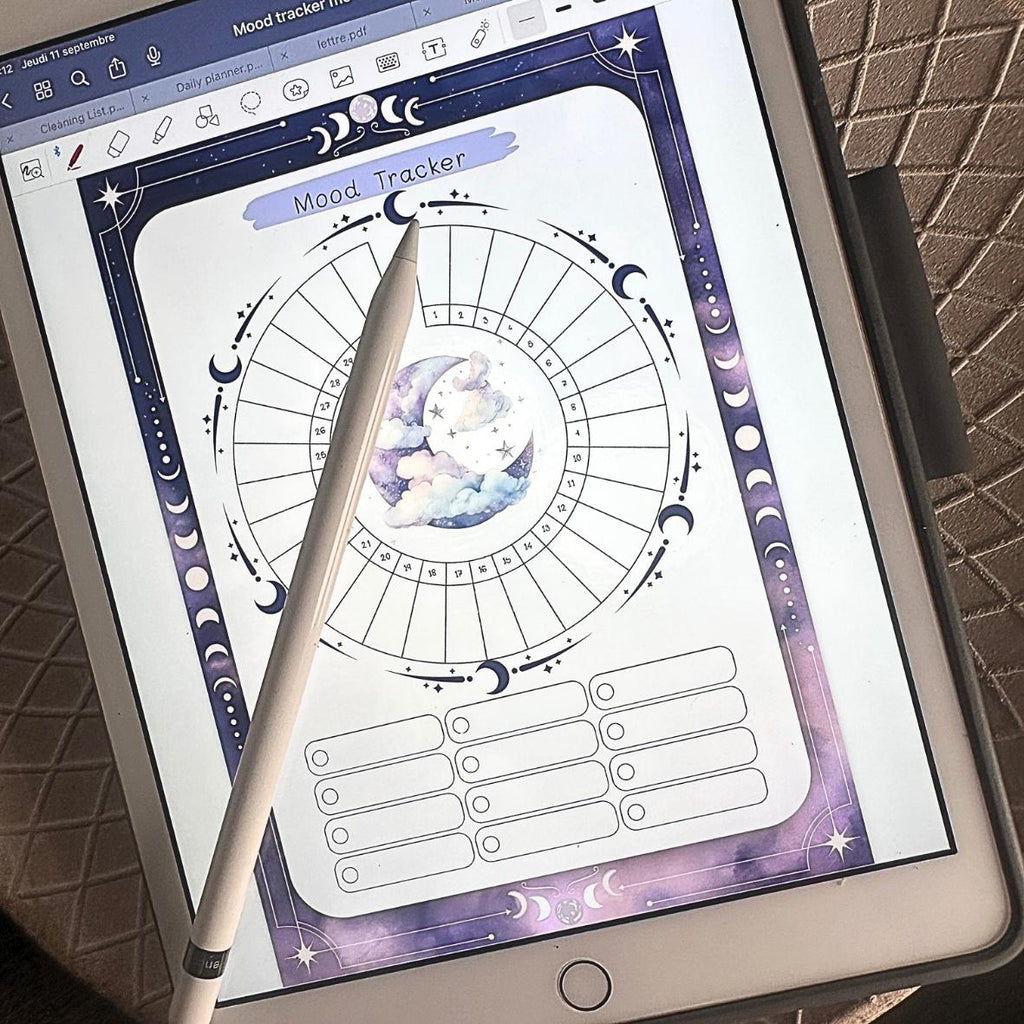 Lot Digital Organisateurs - Collection Lune