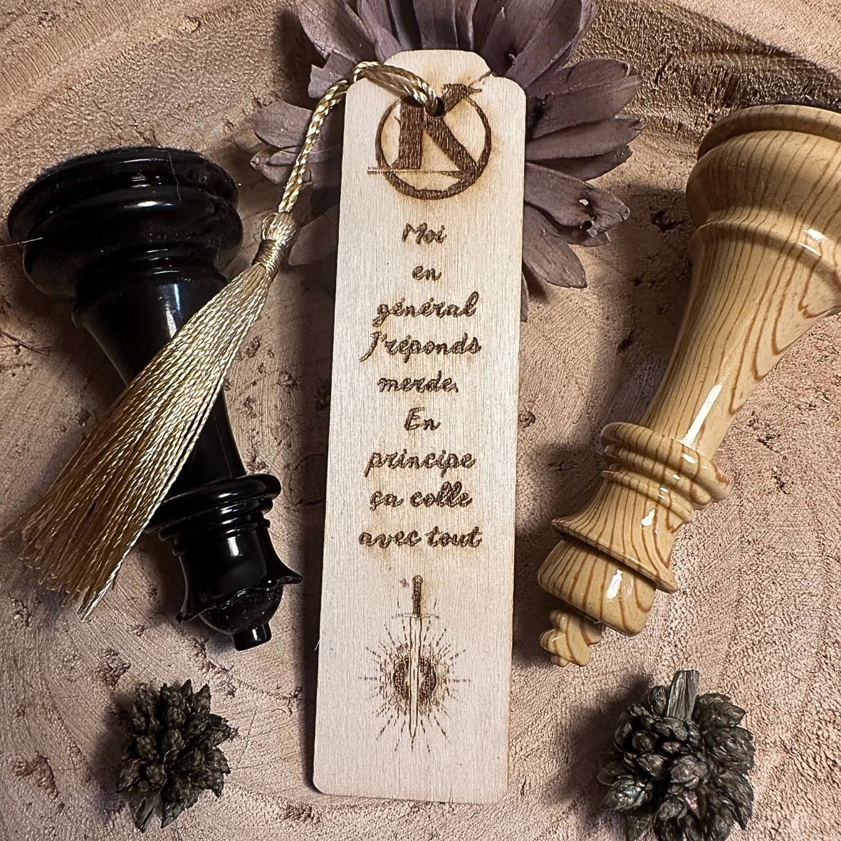 Marque-Pages - Kaamelott - " Reponds merde.. avec tout"