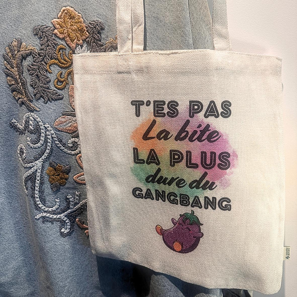 Tote-Bag - "T'es pas.." - Bite