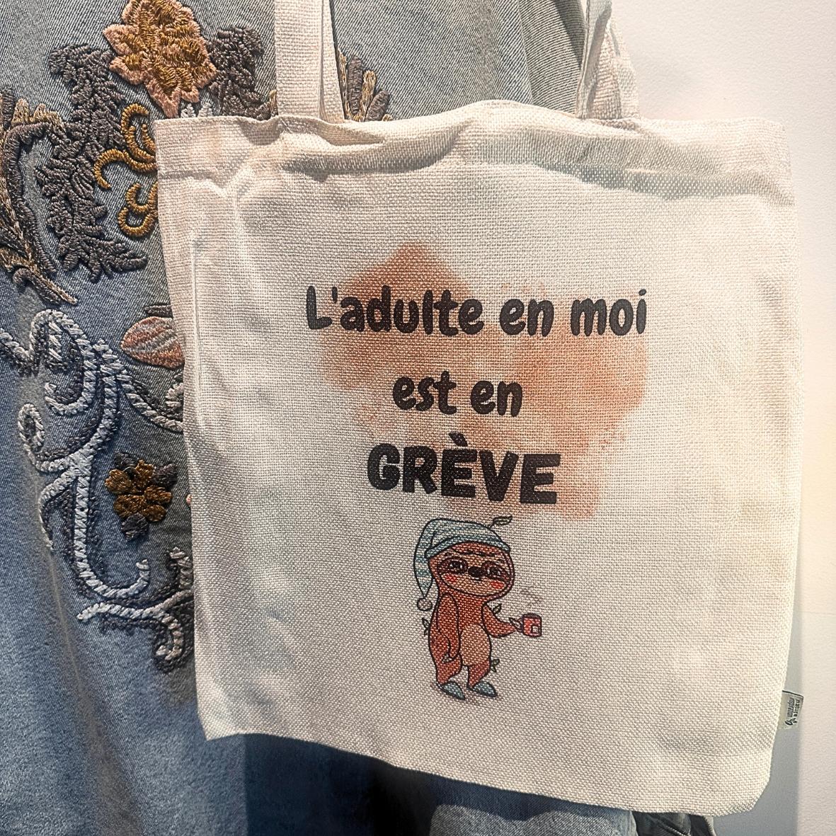 Tote-Bag - Adulte Grève