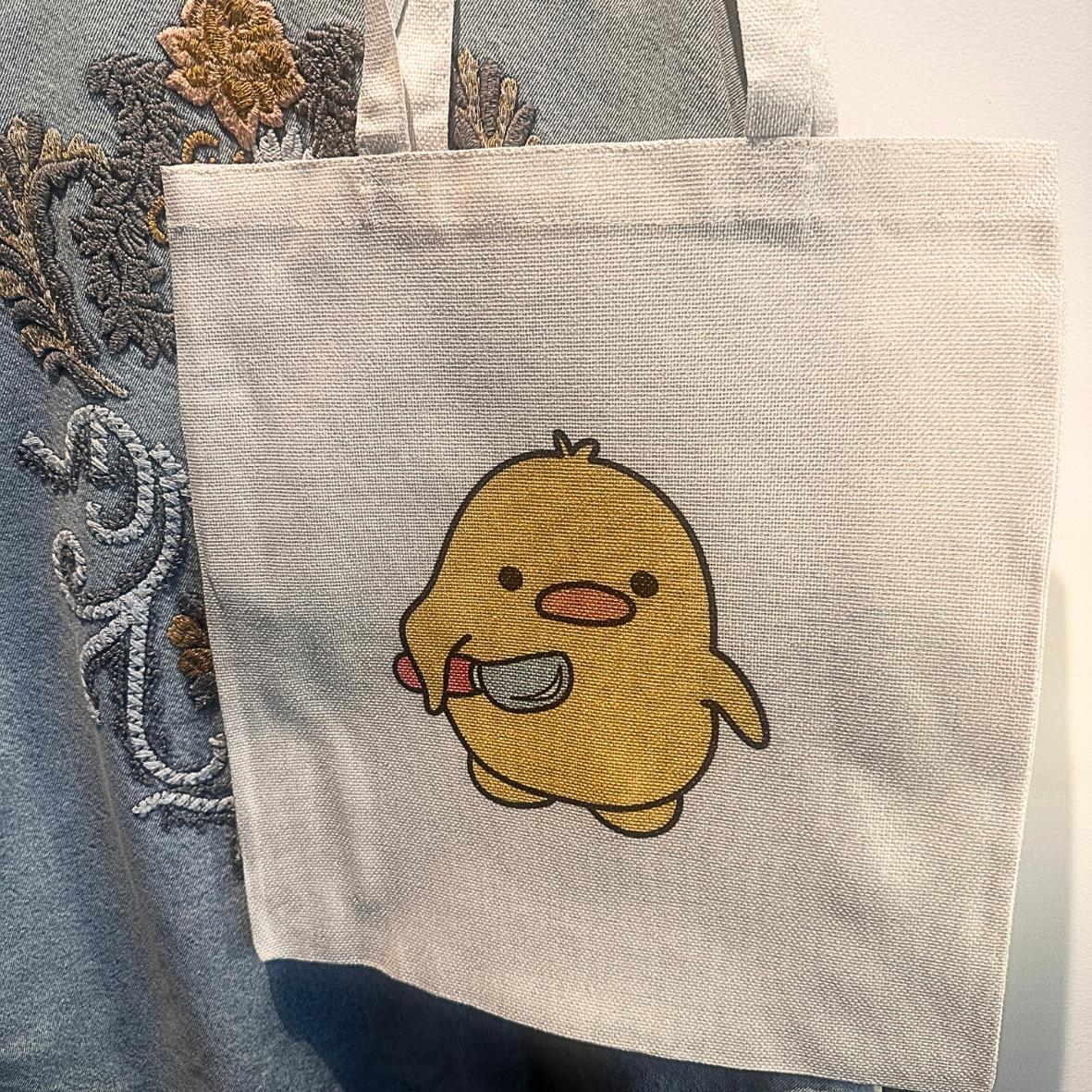 Tote-Bag - Poussin Couteau