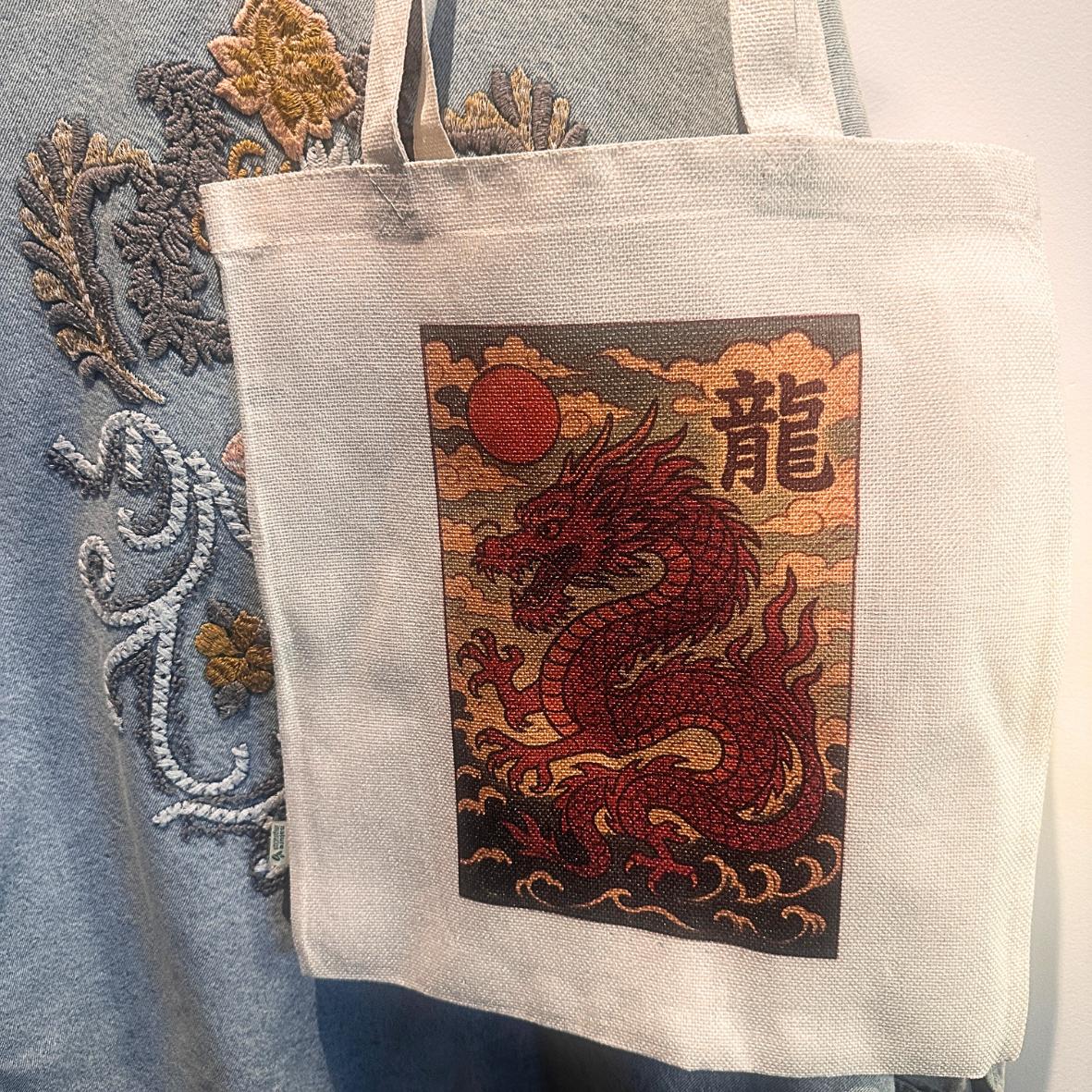 Tote-Bag - Japon Dragon