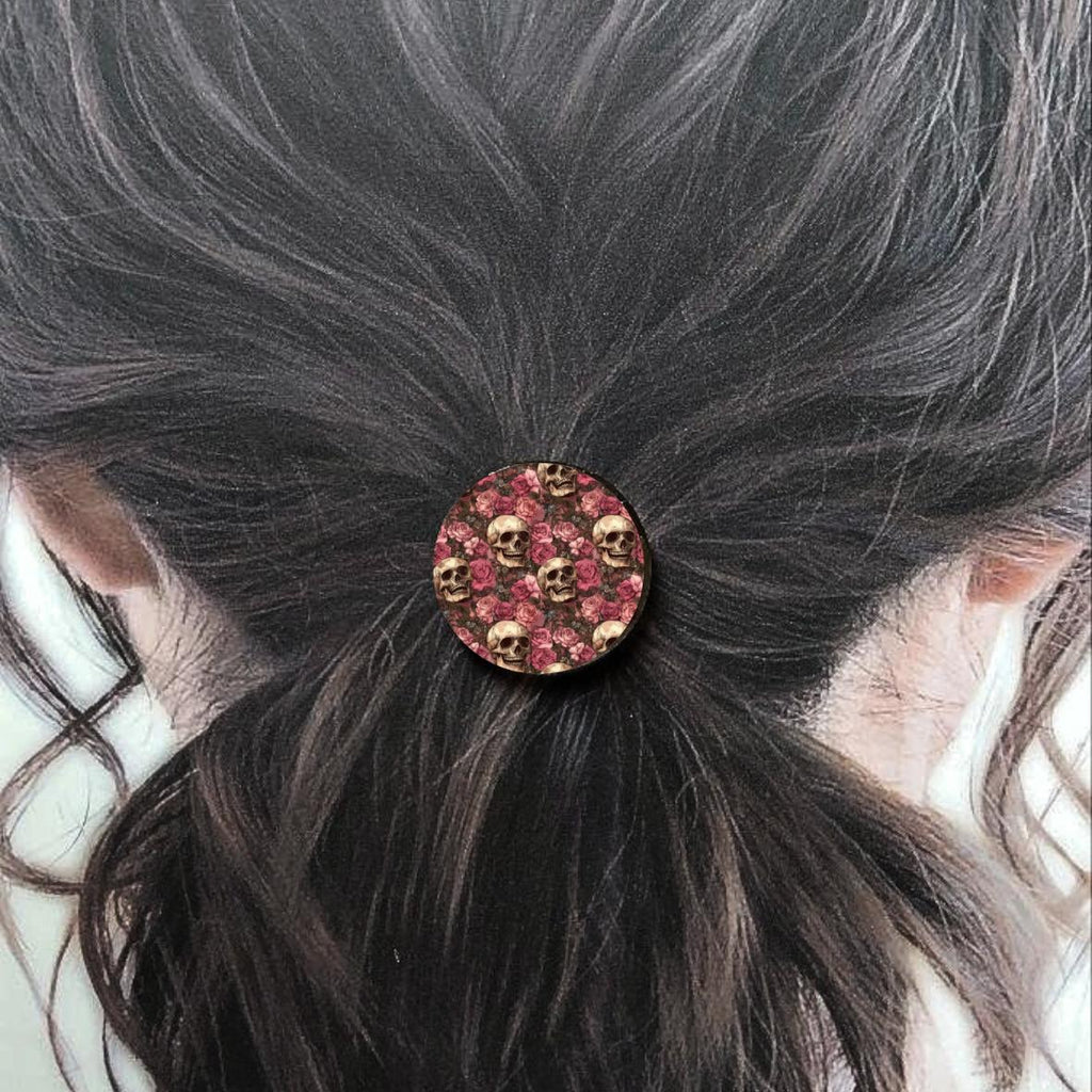 Bijou de cheveux - Crâne