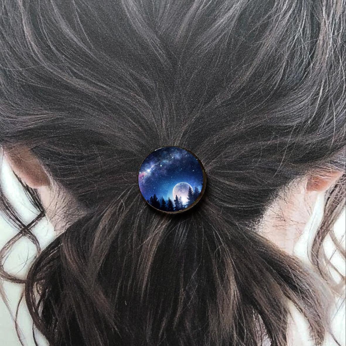 Bijou de cheveux - Lune