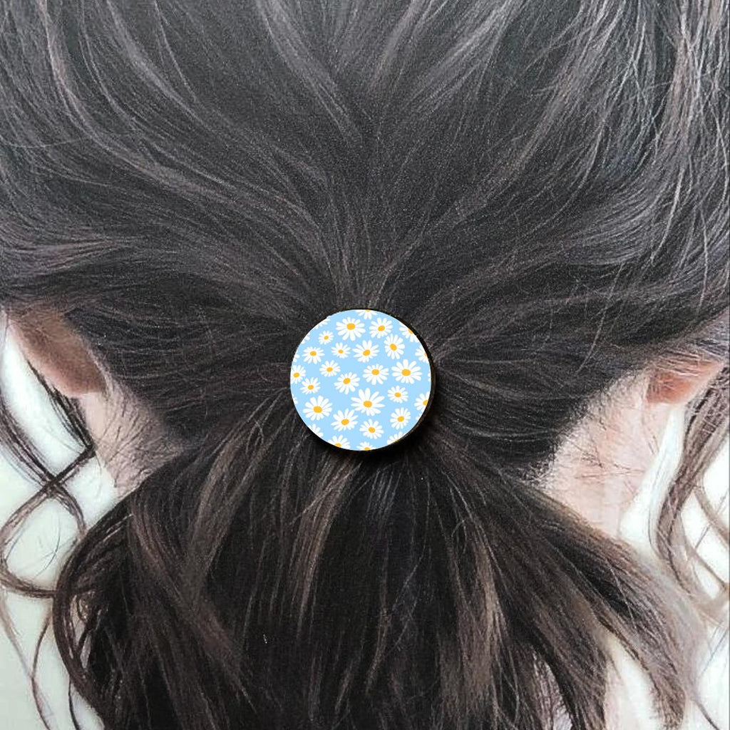 Bijou de cheveux - Fleurs bleu