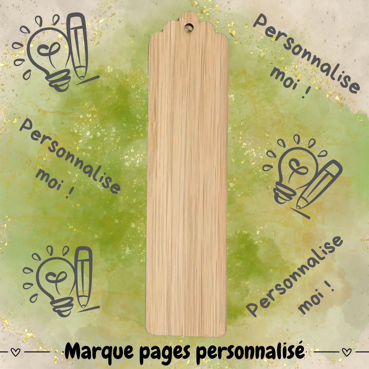 Marque-pages personnalisé