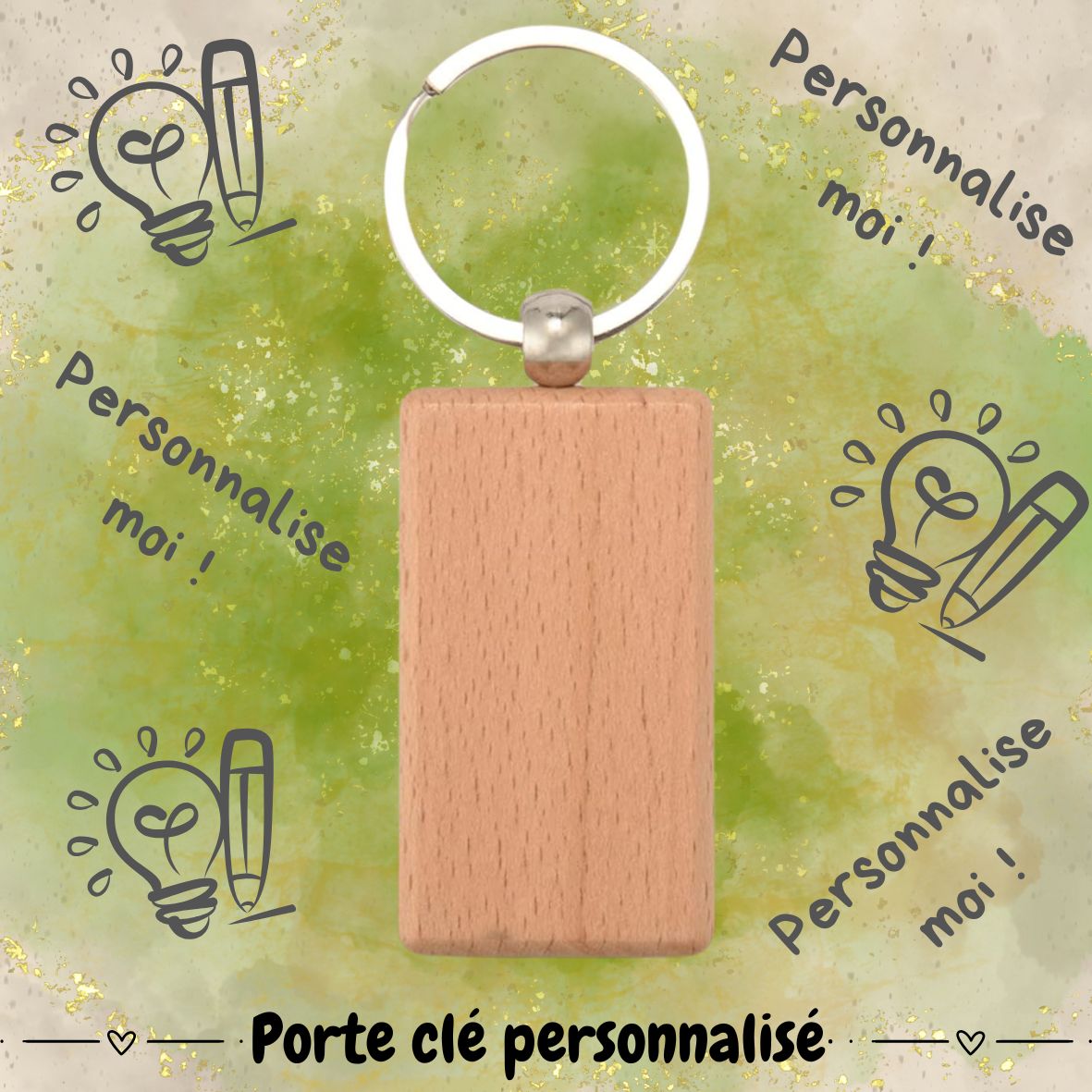 Porte-clés personnalisé